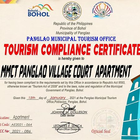 Panglao Village Court Studios Экстерьер фото