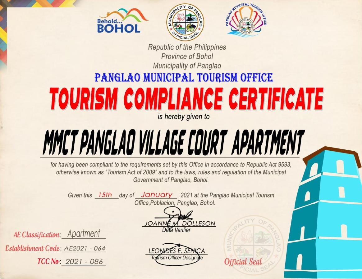 Panglao Village Court Studios Экстерьер фото